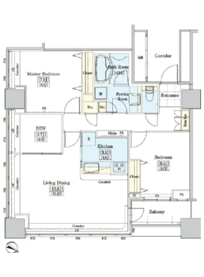レジディアタワー上池袋 TW-1313