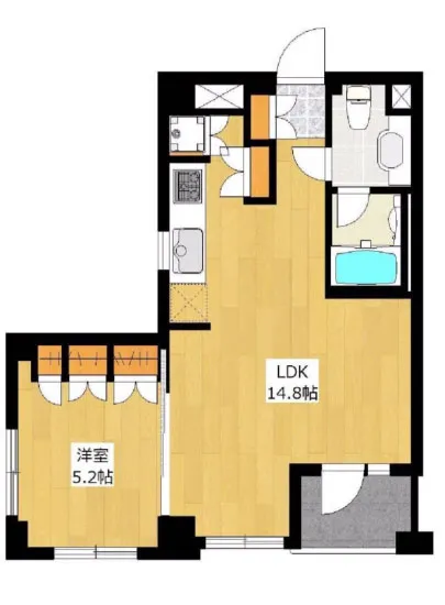 朝日マンション赤坂南部坂 4F