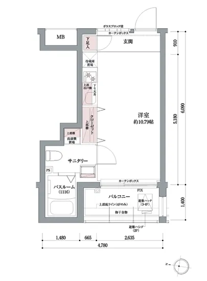 ラグディア高輪 305