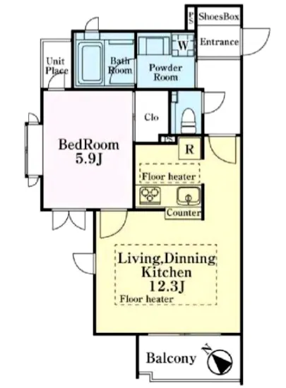 プレシャスヒル大崎 204