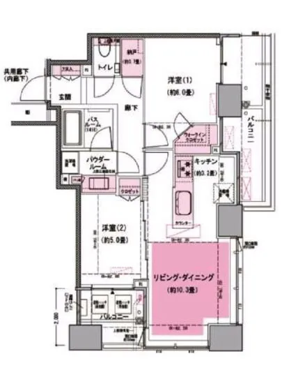 シティタワー上野池之端 705