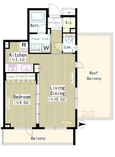 ラグゼガーデン松原 302