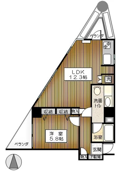 フリーディオ四谷三丁目 301