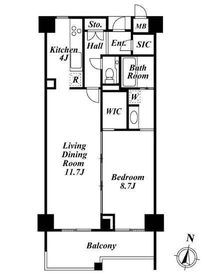 エスティメゾン白金台 202