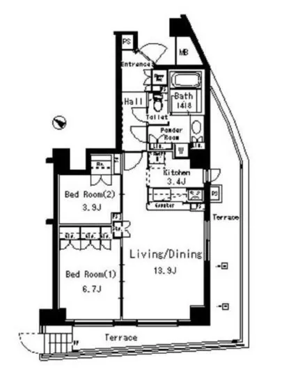 パークアクシス六本木檜町公園 101