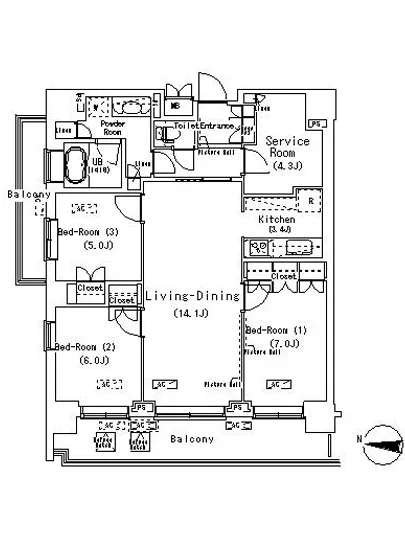 パークアクシス辰巳ステージ 810