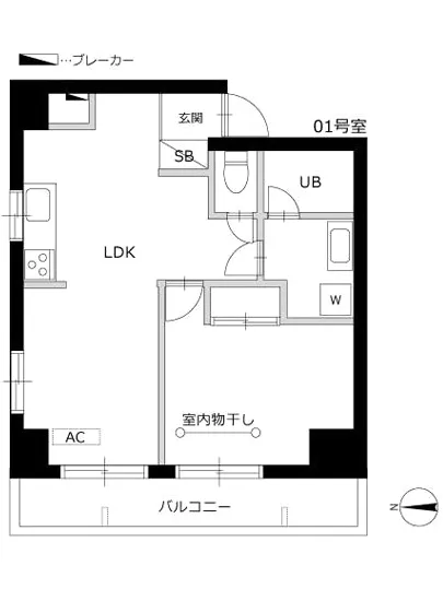 エルスタンザ南品川 401