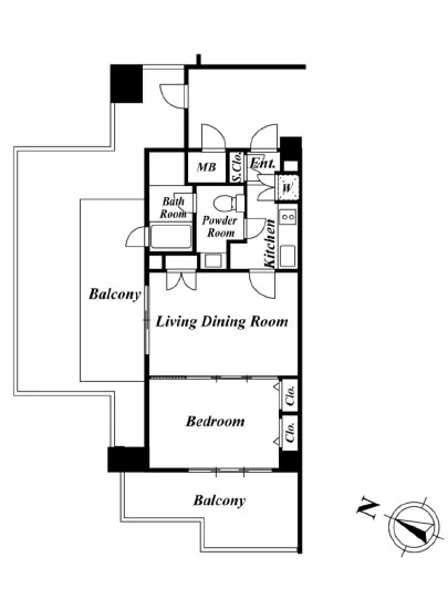 KDXレジデンス品川シーサイド 610