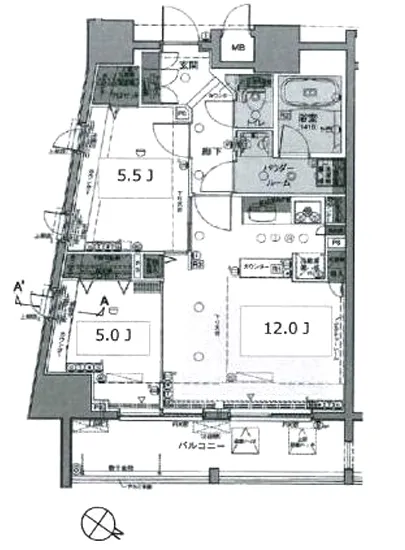 グランベル西早稲田ラフィーネ 3F