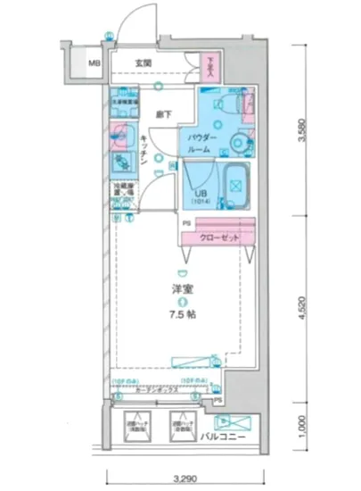 ジェノヴィア上野2スカイガーデン 1001