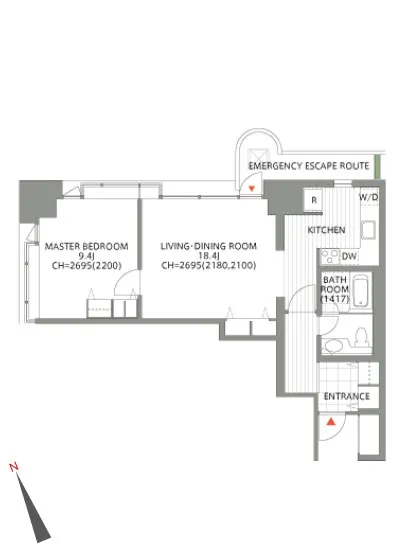 アークタワーズイースト 1712