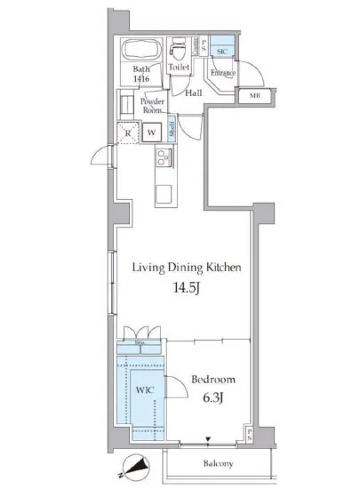 ピエール・リヴィエール白金台2 203