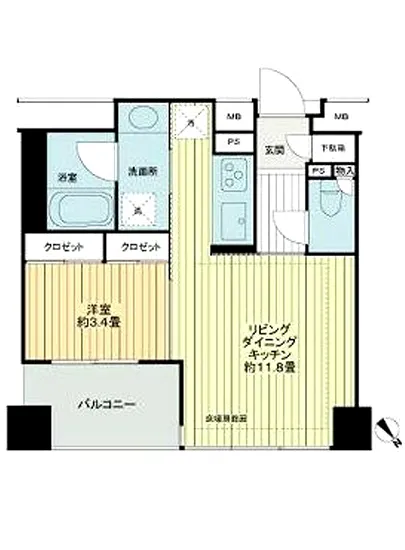 ローレルコート市ヶ谷 5F