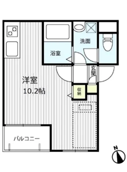 タウンコート飯田橋 302
