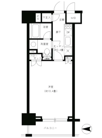 パークキューブ神田 303