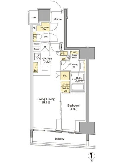 ザ・パークハビオ日本橋馬喰町 502