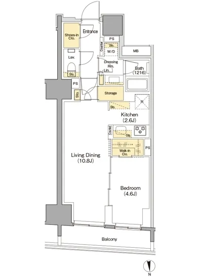 ザ・パークハビオ日本橋馬喰町 1103