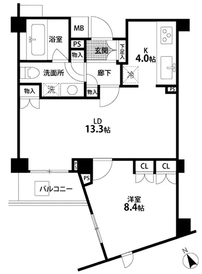 グランドメゾン中目黒ザ・クラス 301