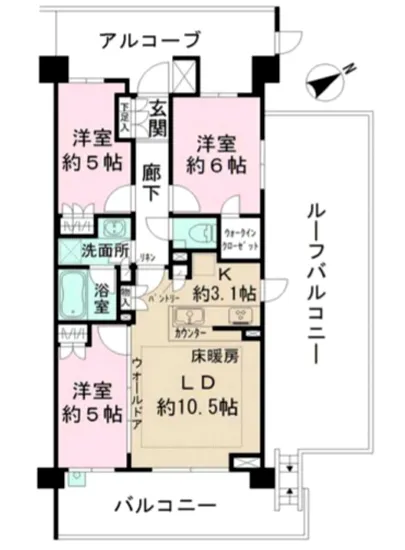 ザ・パークハウス上北沢 408