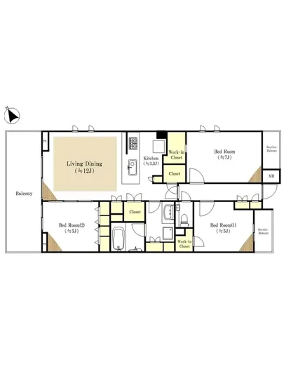 インペリアルガーデン 2F