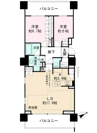 ザ・パークハウス浅草橋タワーレジデンス 1201