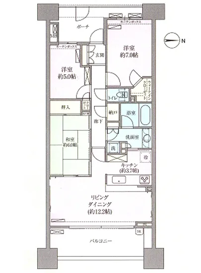 ガーデンフラッグシティ 511