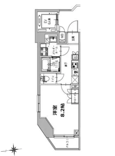 エスレジデンス三田慶大前 303