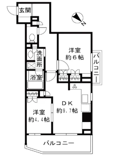 グランスイート二子玉川 206