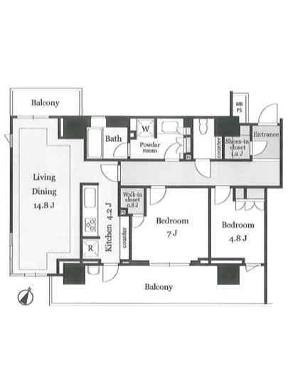 ザ・パークハウス五番町 201