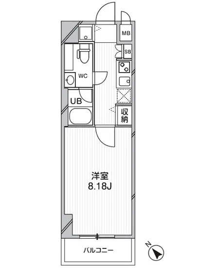 ルクレ西馬込 207