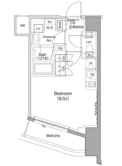 ザ・パークハビオ三軒茶屋 314