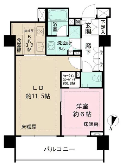 ザ・パークハウス麻布外苑西通り 311