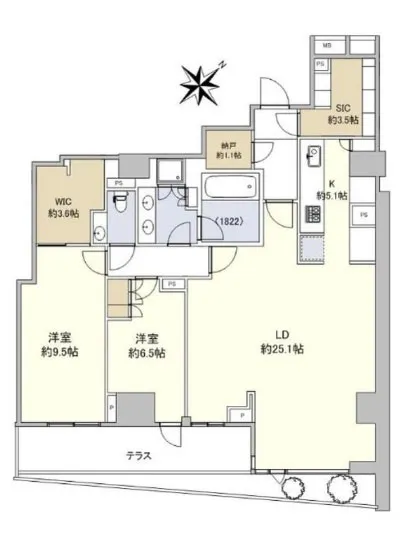 ザ・パークハウスグラン南青山4丁目 1F