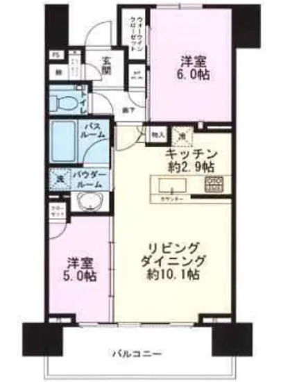 シティハウス広尾南 5F