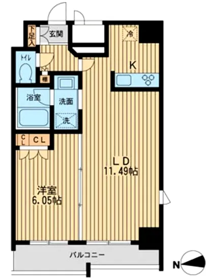 KDXレジデンス東新宿 1310