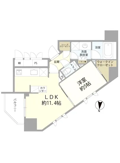 ジオ西新宿ツインレジデンス W-3F