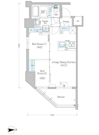 アーバネックス蔵前 705