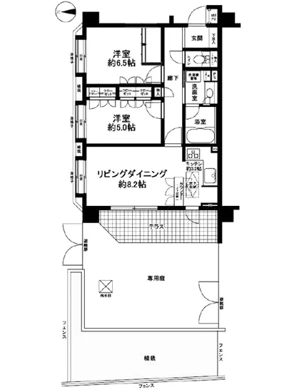 クリオ新宿西戸山壱番館 1F