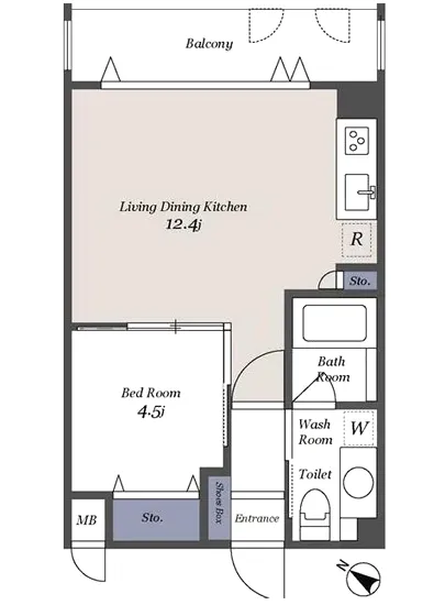 ドゥーエ代々木 205