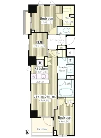 パークリュクス初台 215