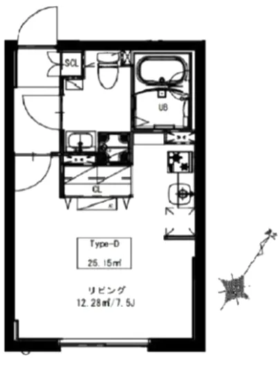 ルオーレ東品川 404