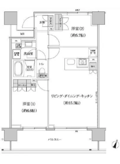 パークハビオ渋谷本町レジデンス 818