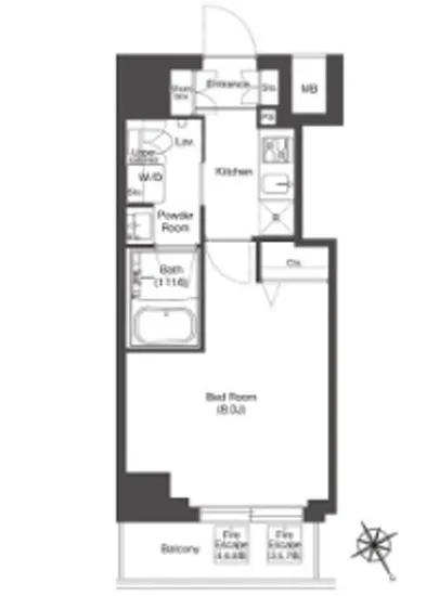 コンフォリア門前仲町サウス 702