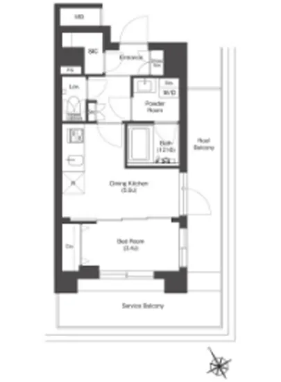 コンフォリア門前仲町サウス 803