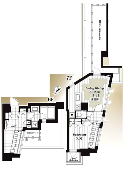 オープンレジデンシア小石川五丁目 6F