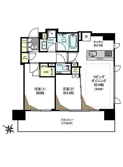 シティハウス目黒ザ・グランド 5F
