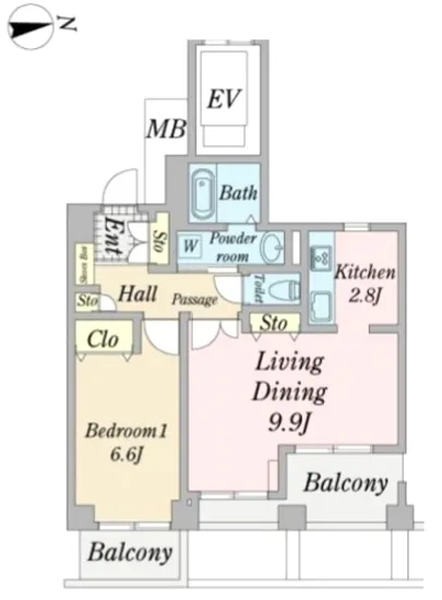 オーバルコート大崎ビュープラザ 608