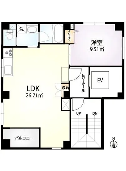 スワンレイク神田和泉町 4F