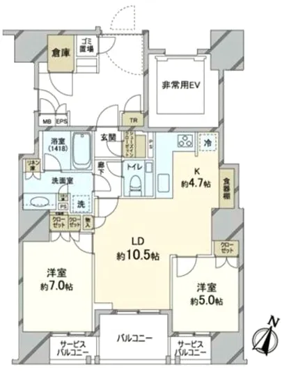 プレミスト九段 5F