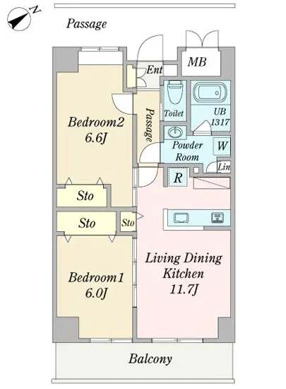 アリア・ソワン・プレミアム品川 202